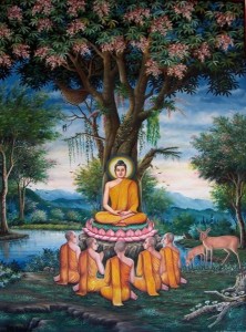 Par chance, nous avions récemment assisté aux séances de maîtrise de soi de Bouddha. 